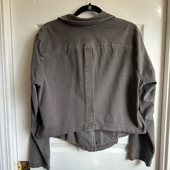 GUC Torrid Washed Jersey Moto Jacket - Picture 6 of 6